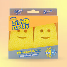 Načítať obrázok do zobrazovača galérie, Dish Daddy náhradné hlavice Yellow (2 ks)