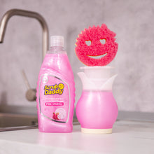 Načítať obrázok do zobrazovača galérie, Scrub Daddy Čisto ružová sada na umývanie riadu v kuchyni