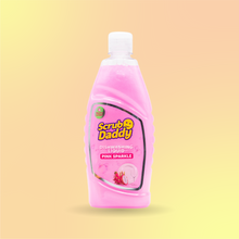 Načítať obrázok do zobrazovača galérie, Scrub Daddy Pink Sparkle trblietavý prostriedok na umývanie riadu