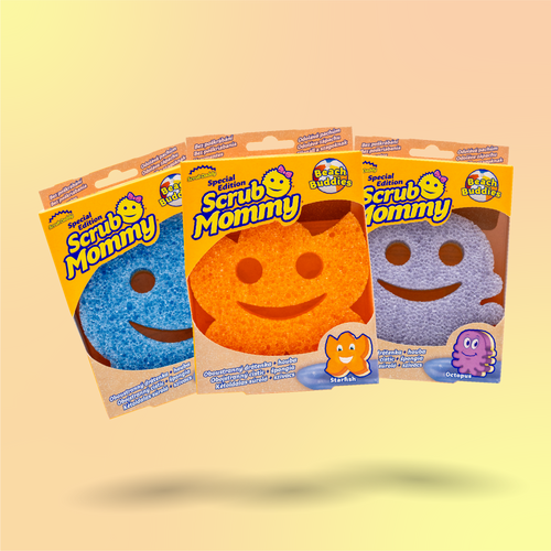 Scrub Mommy Special Edition – Plážoví kamaráti
